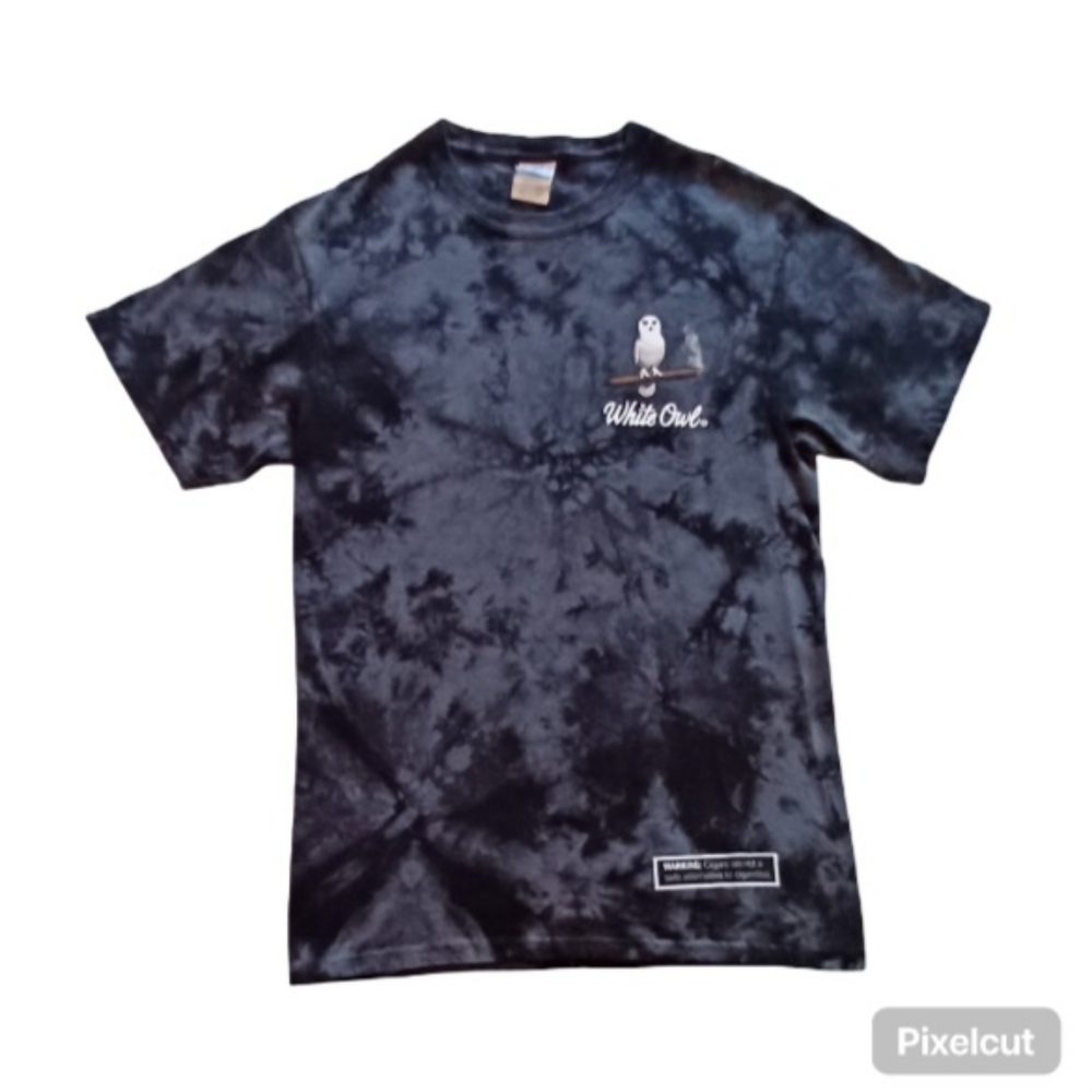 🆕️ White Owl Tie Dye Graphic Tee - Size S